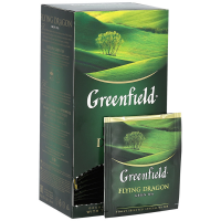 (0358) Чай Гринфилд (Драгон) зеленый 25п (10)
