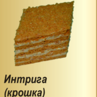 Интрига (КРОШКА) 2,5кг Аринархова пирожное