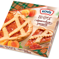 Пирог KOVIS 430гр*6шт (абрикос.начинка)