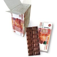 Славянский 90гр*10шт шоколад (деньги)