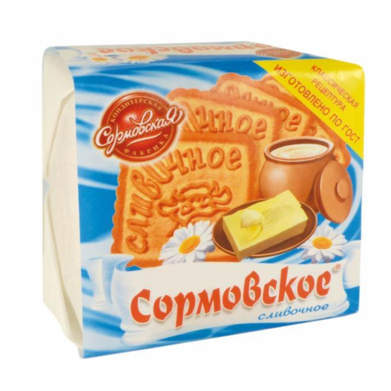 50гр !!! Фас Сормово 50гр*60шт (Сливочное) печенье