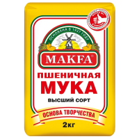 Макфа МУКА пшеничная 2кг*6шт В/Сорт
