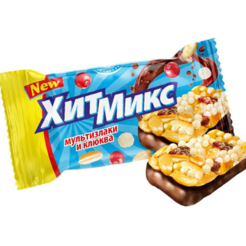 ХИТМИКС арахис-клюква 0,5кг*5уп Невский конфеты