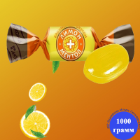 Лимон - Ментол 1кг*5уп Акконд карамель