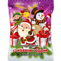 (НГ - конфеты) КРИСМАС ЧОКО 2кг (Новогодняя Компания) конфеты вкус карамели