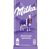 Милка (Молочный) 85гр*25шт шоколад ШТУЧНО