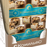 КОМИЛЬФО Крем-Миндаль 116гр*10шт набор конфет