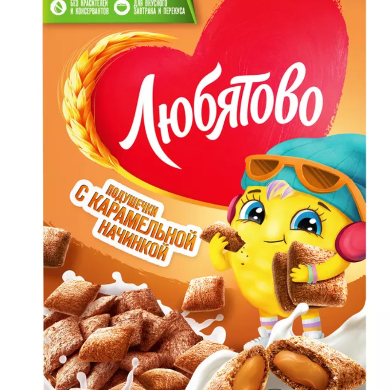 сз Любятово (коробка) 220гр*10шт (Карамельные Лапы)