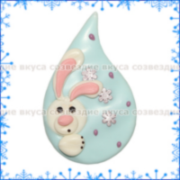 982 ЗИМНИЙ ЗАЙЧИК Зефир 0,6кг Шок.Виланки Пенза