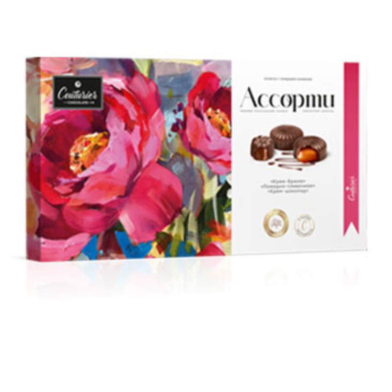 Пионы Ассорти 130гр*14шт Кутюрье набор конфет
