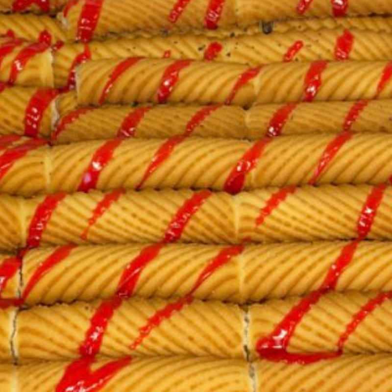 Малиновые Палочки 2,5кг Израильянц печенье