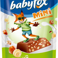 (Витрина) Конфеты БЭБИФОКС МИНИ 120гр*16уп (мол.с фунд)