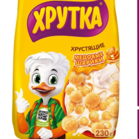 сух.завтрак ХРУТКА (Мягк.упак) 230гр*12шт (Медовые Шарики)