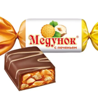 Медунок (ПЕЧЕНЬЕ) 1кг*6уп Славянка конфеты