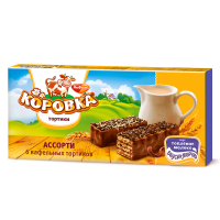 Тр Коровка 180гр*6шт Кр.Окт. ваф.торт