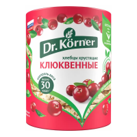 Хлебцы Др.Кернер 100гр*20шт (Клюквенные) ШТУЧНО