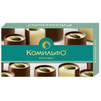 КОМИЛЬФО Фисташка 116гр*10шт набор конфет