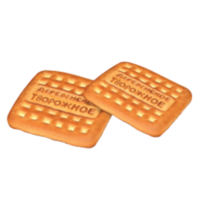 (43151) Деревенское ТВОРОЖНОЕ 4,3кг сах.печенье Киров (для дет.питания)