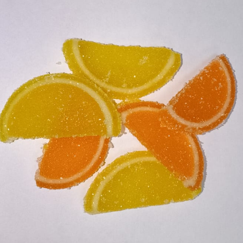 Мармелад Омск 3кг (Дольки) Весёлые фрукты (лимон-апельсин)