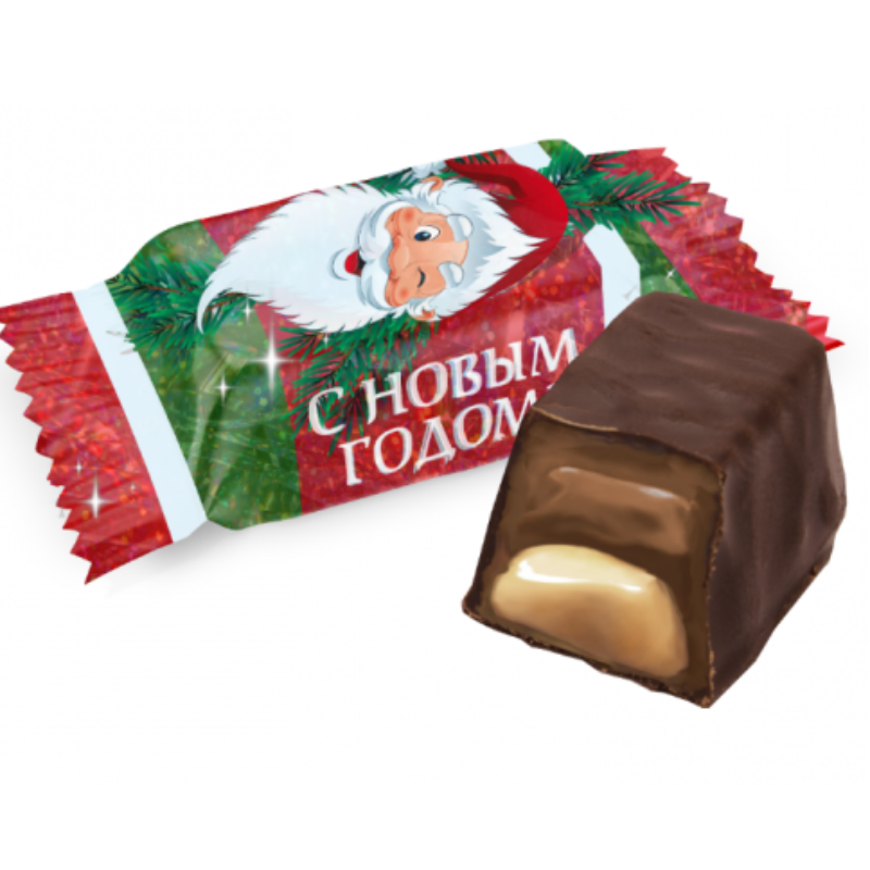 (НГ - конфеты) "С Новым Годом" 1кг*4уп Свитлайф конфеты