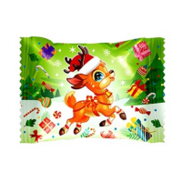 (НГ - конфеты) Крисмас Чоко "ОЛЕНЁНОК" 2кг (вкус карамели) Москва