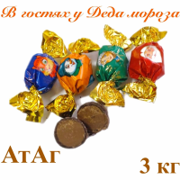 (НГ - АТАГ конфеты) "В гостях у Деда Мороза" 3кг Вологда