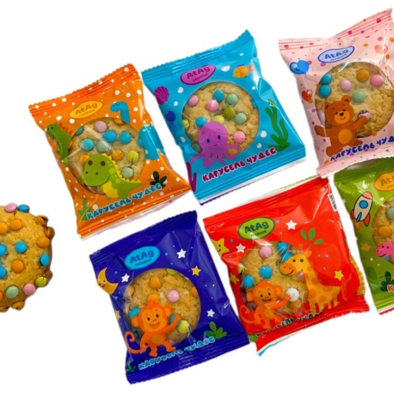 АТАГ печенье 1кг Карусель чудес (в инд.упаковке) АТАГ печенье 1кг Карусель чудес (в инд.упаковке)
