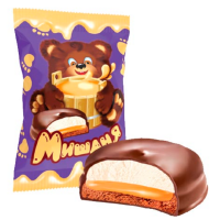 (7316) ДОНКО десерт МИШАНЯ 2кг (сгущ.молоко-суфле) Курск конфеты