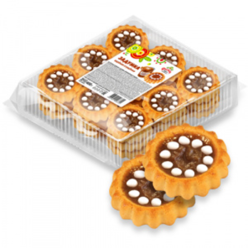 печенье фас. (А 37) "Задумка" 400гр*12шт (вар.сгущ) Дымка