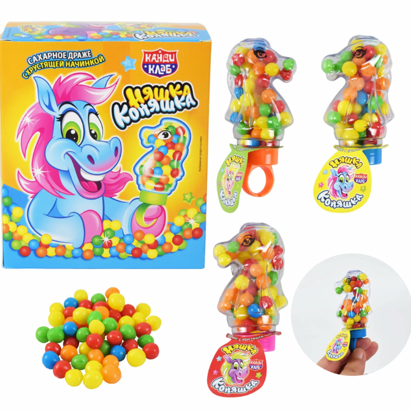 Няшка-Коняшка 8гр*30шт сах.драже с хруст.нач.