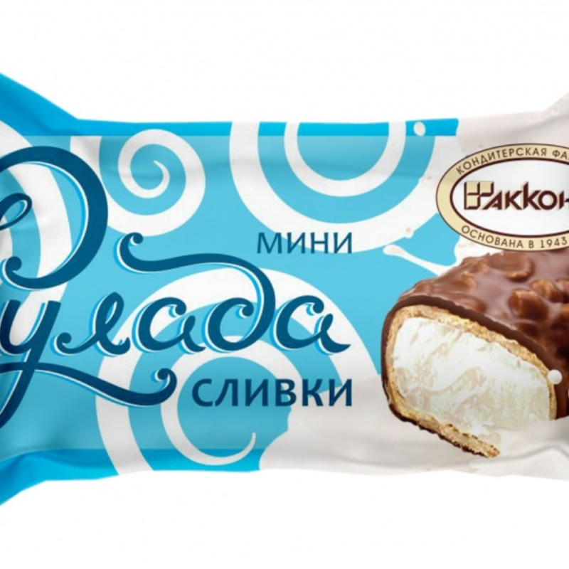 Рулада МИНИ (Сливки) 3кг Акконд конфеты