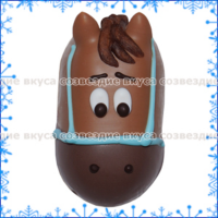 1155 ЛОШАДКА Зефир 0,6кг Шоколадные Виланки Пенза