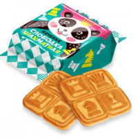 Фас Слободка Шахматная 50гр*80шт печенье Дымка (для детс.питания)