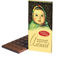 АЛЁНКА 200гр*18шт (Молочный) Шоколад Кр.Окт. ШТУЧНО