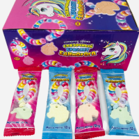 БРАСЛЕТ ЕДИНОРОГА 12гр*48шт драже