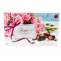 ЦВЕТЫ (Открытка) 240гр*14шт С-Посад набор конфет