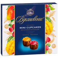 ВДОХНОВЕНИЕ 102гр*10шт МИНИ-Капкейк набор конфет