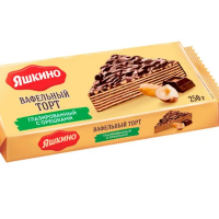 Тр ЯШКИНО 250гр*16шт торт ваф.ореховый