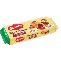 Фас Яшкино ФАГОТТИНИ (ВИШНЯ) 125гр*16шт печенье