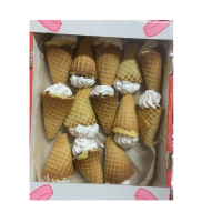 Вафли Праздничные 1,8кг (крем/малина) Короткова