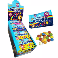 РАДУГА 12гр*50шт шок.драже в глазури