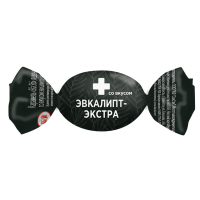Сласти Эвкалипт-ЭКСТРА 1кг*5уп Тольятти карамель (черные)